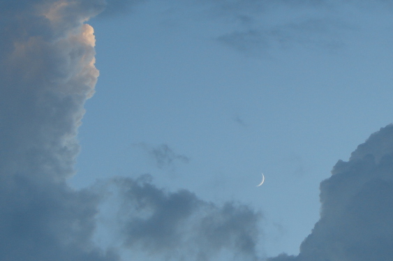 Storm with Moon